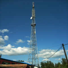 Radio and television tower