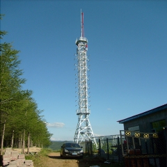 Radio and television tower